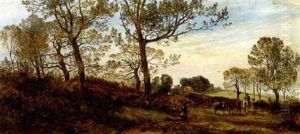 On The Common Near The New Forest by Downward Birch