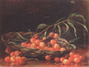 Cherries In A Basket by Reginald Bathurst Birch