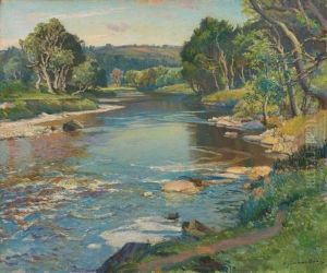The Mill Pool At Corniehaugh, On The Deveron, Aberdeenshire