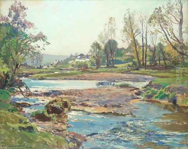 The Barle At Withy Pool, Somerset - view 1