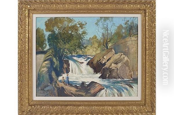 By The Waterfall - view 1