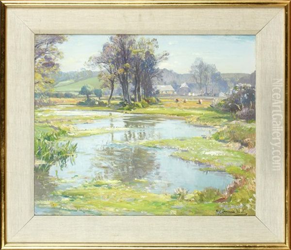 Water Meadows, May Morning On The Pang - view 1