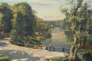 The Gorge From Tillyfourie Gates On The Don, Aberdeenshire