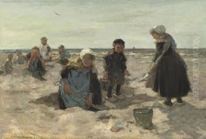 Strand by Johannes Evert Akkeringa