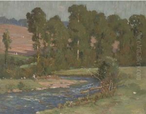 River In A Landscape River In A Landscape