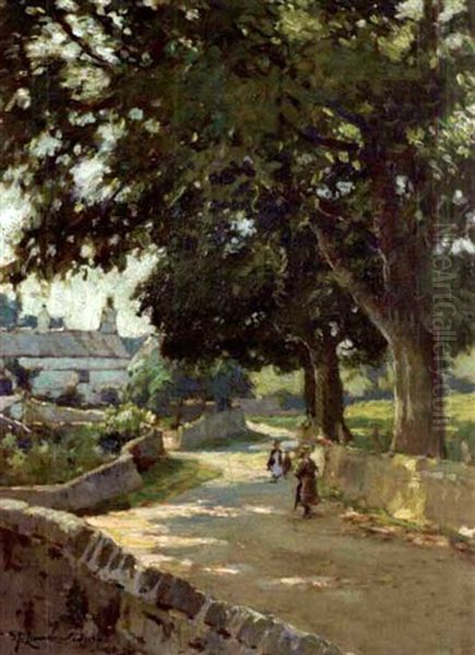Strolling Down A Country Lane - view 1