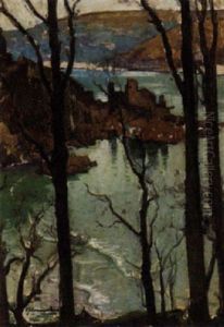 Study For King Charles's Castle, Salcombe Study For King Charles's Castle, Salcombe