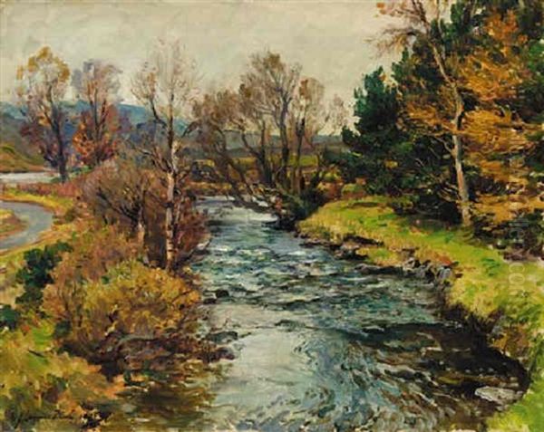 No.6 Octobers' Green And Gold, Alyth, Perthshire - view 1