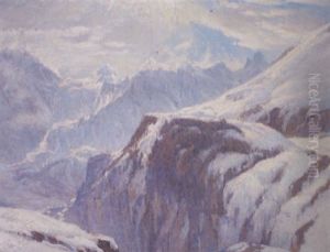 Alpine Landscape by Samuel John Lamorna Birch