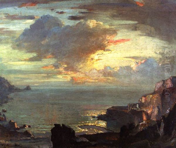 Morning, Lamorna - view 1