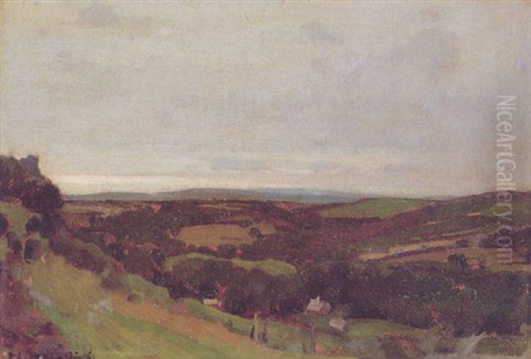 Thr Green Valley, Evening - view 1