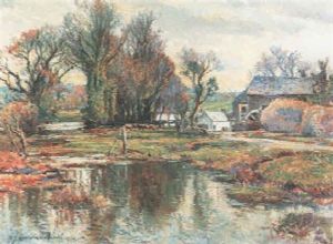 A Cornish Mill by Samuel John Lamorna Birch