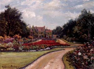 A Country House by Samuel John Lamorna Birch
