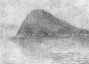 Harbour At Sunrise by Samuel John Lamorna Birch
