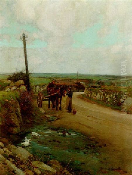 A Wayside Stream - view 1