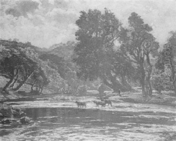 The Ford, Near Loch Marie, Rosshire - view 1