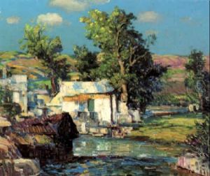 Bright Summer by Samuel John Lamorna Birch