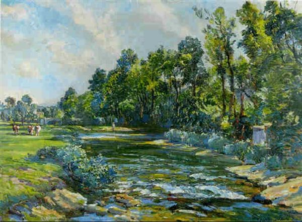 Breezy Summer Day, Dulverton - view 1