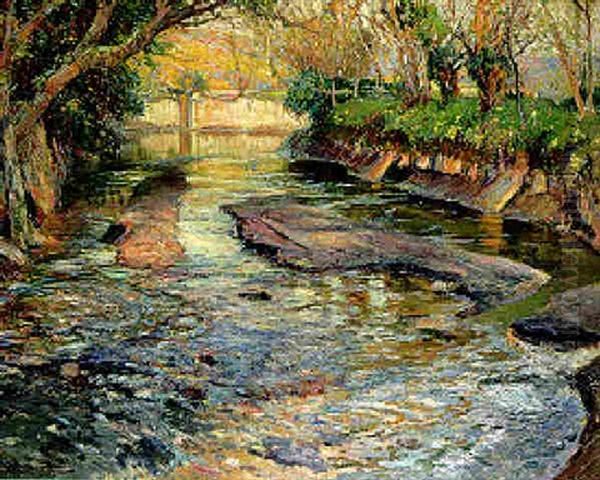 Sunlight On The Stream - view 1
