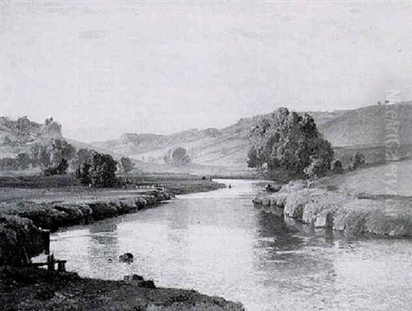 Flyfishing Near Huntly - view 1