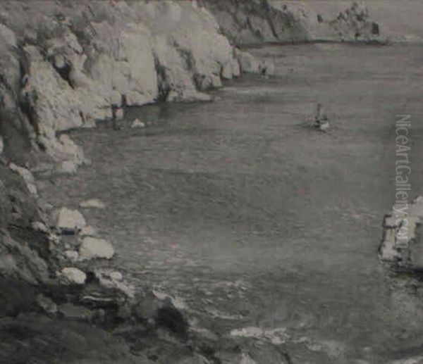 The 'carn Dhu' Lamorna - view 1