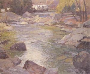 A Devonshire Stream, Slaugh Near Plymouth by Samuel John Lamorna Birch