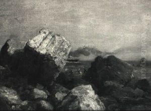 The Cornwall Coast by Samuel John Lamorna Birch