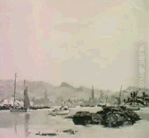 Loch Tarbert by Samuel John Lamorna Birch