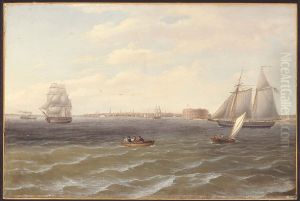 New York Harbor by Thomas Birch