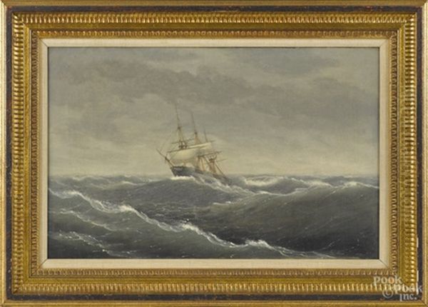 Seascape With A Clipper Ship - view 1