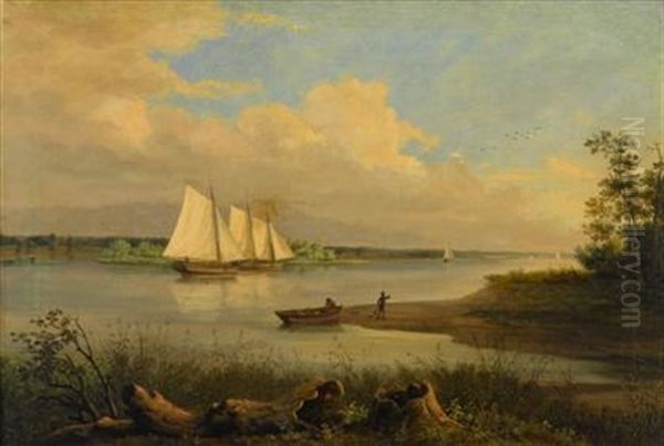 View On The Delaware River - view 1