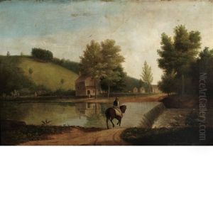 Crossing The Ford by Thomas Birch