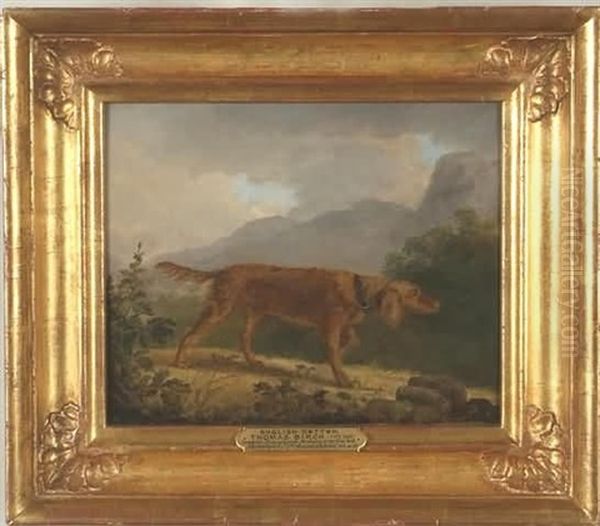 Setter In A Landscape - view 1
