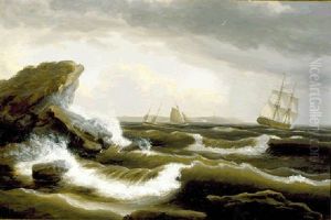 Off The Coast Of Maine by Thomas Birch