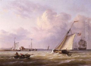 Philadeplhia Harbor by Thomas Birch