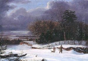Returning From The Hunt by Thomas Birch
