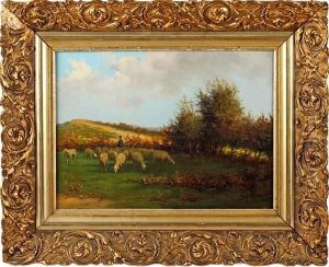 Shepherds Herding Flock