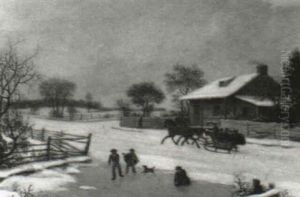 Winter Sleigh Ride by Thomas Birch