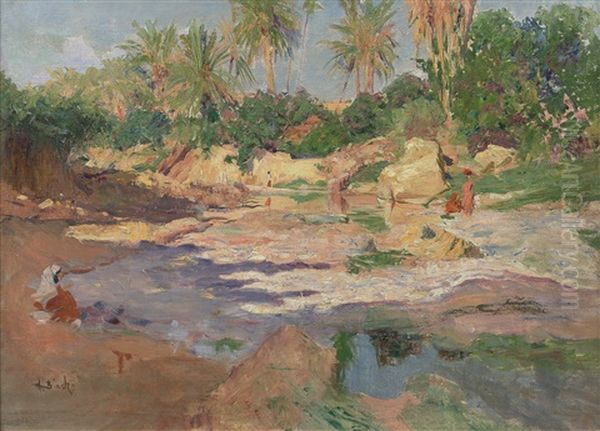 Femmes Dans L'oued - view 1