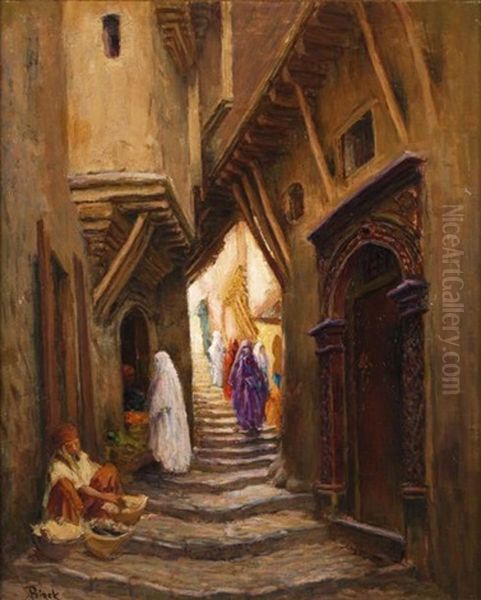 Marche Dans La Casbah D'alger - view 1