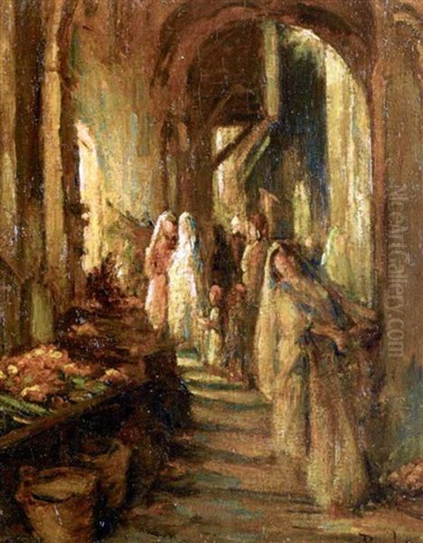 Femmes Dans La Casbah D'alger - view 1