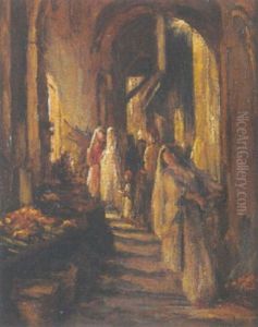 Souk Dans La Kasbah