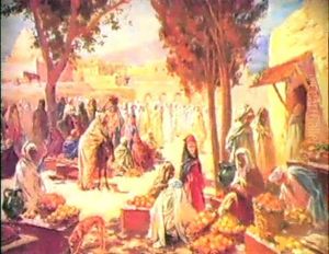 Marche Dans Le Sud Algerien by Alphonse Birck