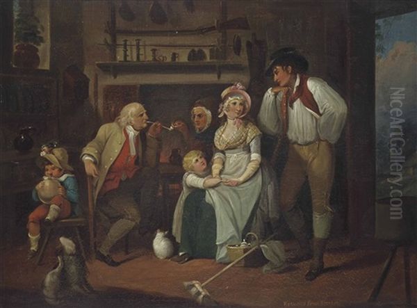 Return From The Market by Edward Bird