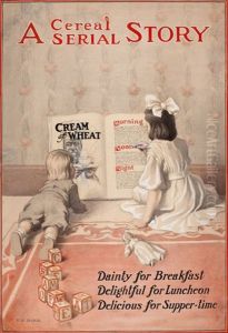 A Cereal Serial Story, Cream Of Wheat Advertisement by Elisha Brown Bird