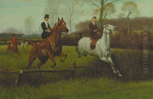 Over The Fence by John Alexander Harington Bird