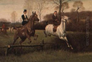 The Hunt by John Alexander Harington Bird
