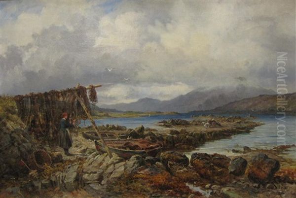 Drying The Nets - view 1