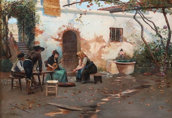 Utanfor Ett Spanskt Vardshus (outside A Spanish Tavern) - view 1