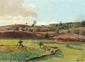 Landscape From Svanninge Bakker Landscape From Svanninge Bakker